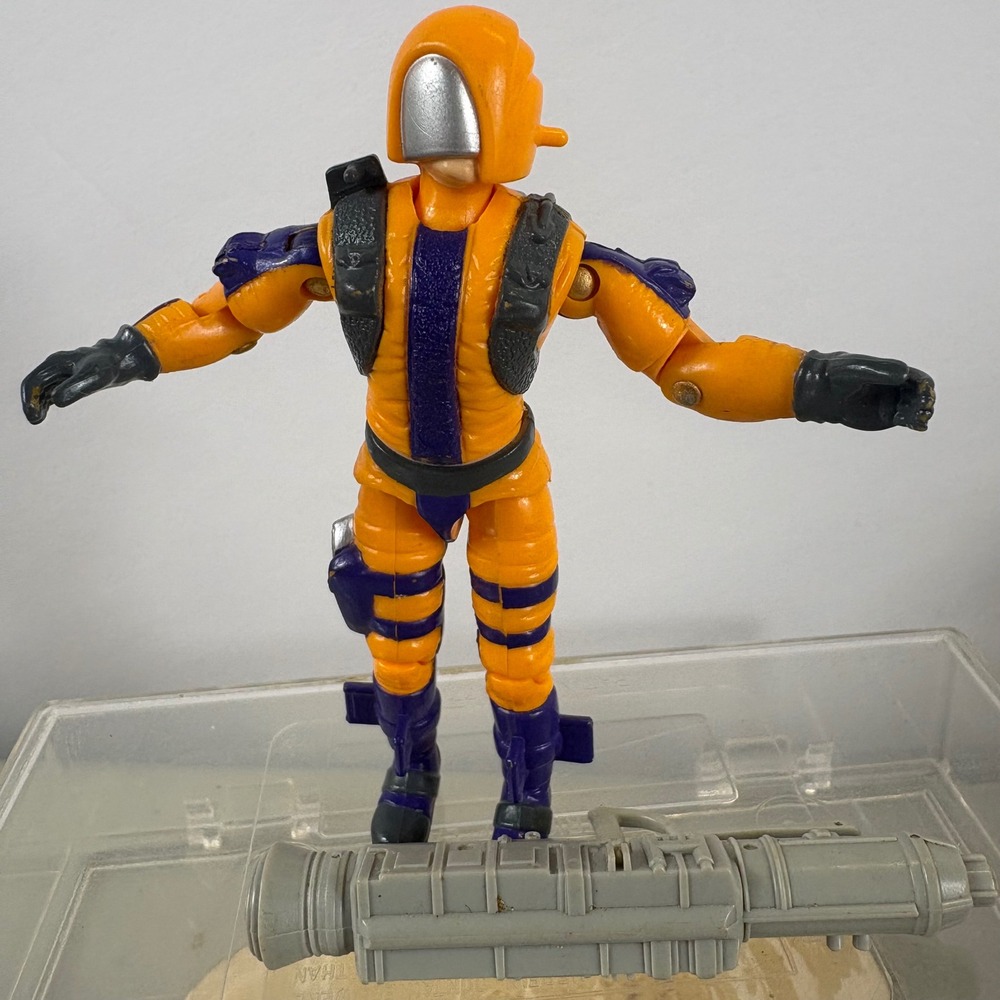 Heat Viper GI Joe 1989 Vintage Hasbro 3.75 inch Figure ARAH Cobra 1 Accessory